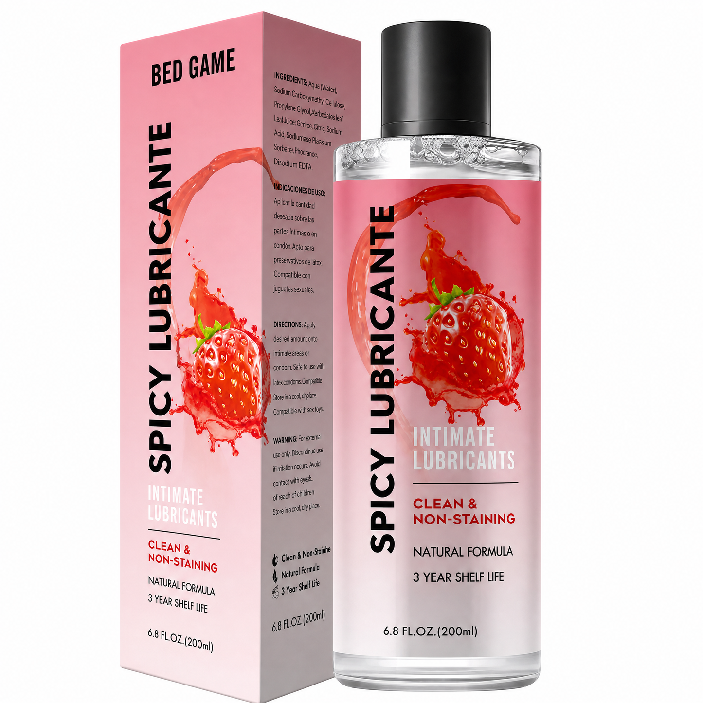 Lubricante SPICY sabor Fresa
